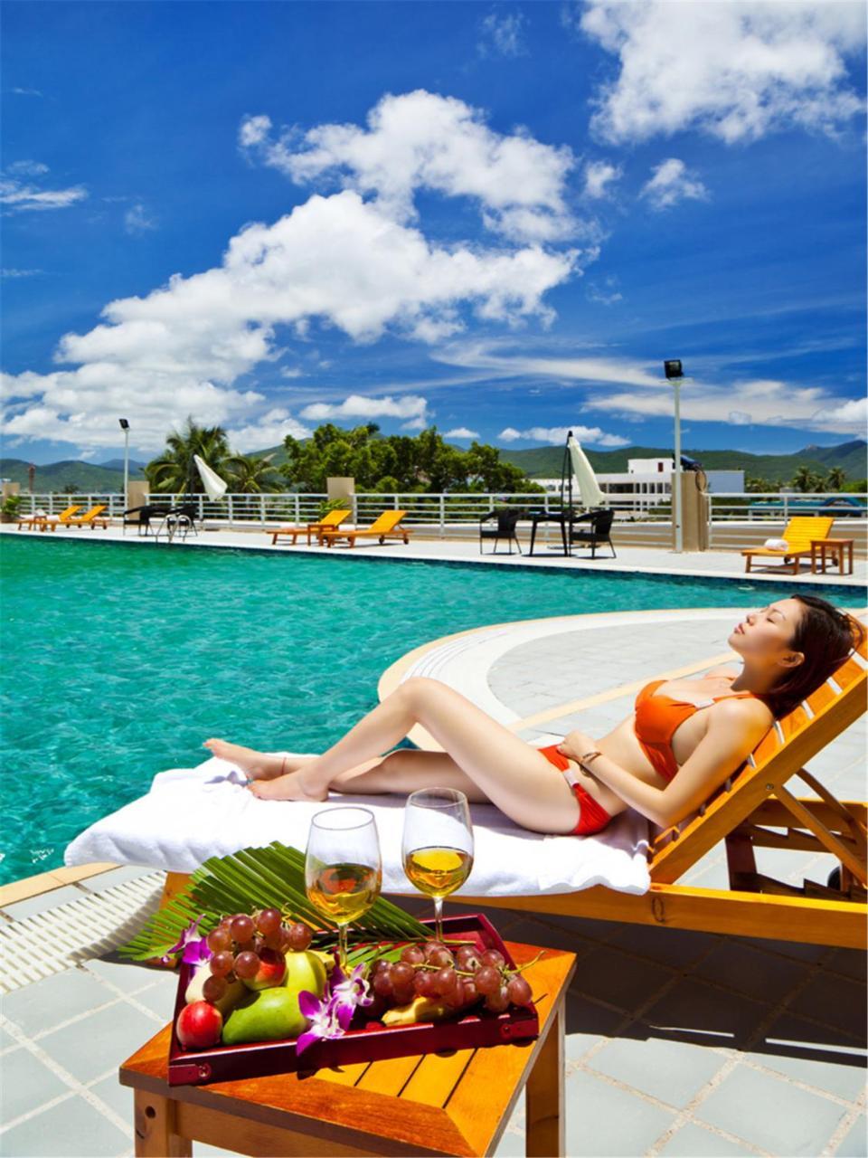 Gentle Grown Sanya Seashore Hotel Eksteriør billede